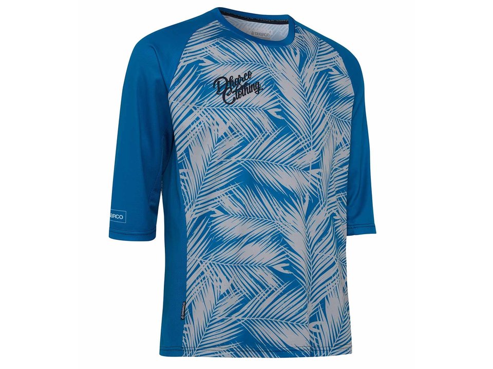 DHARCO CLEARANCE - DHaRCO Men's 3/4 Sleeve Jersey Blue Steel Small