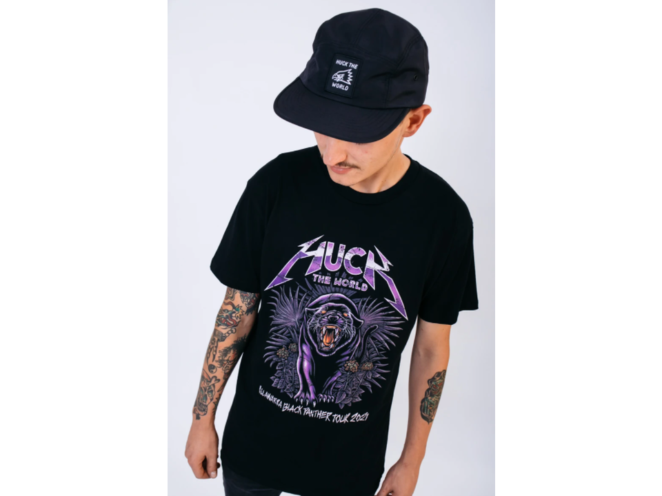 Huck The World Huck The World Cotton Tee "Panther"