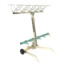 Single Trail Rack EZ RFS - 5 Bike Tilting - Raw Zinc