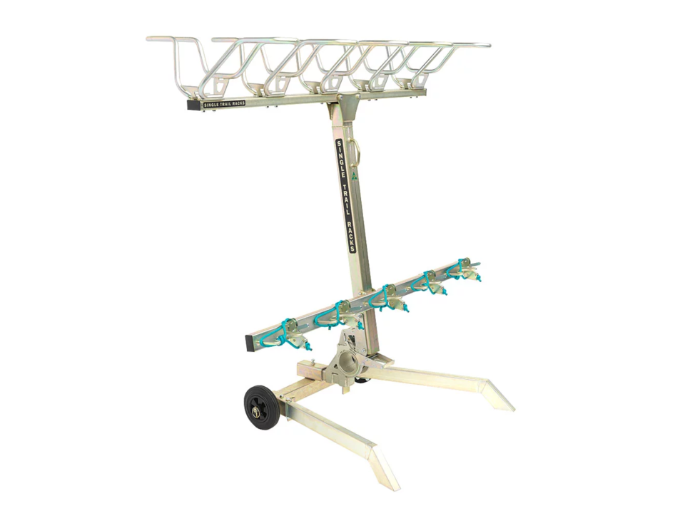 Single Trail Rack 5 Bike Tilting Cyclery Northside