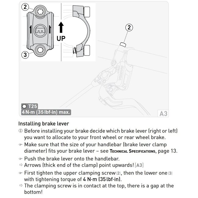 Magura Shiftmix 4 Lever Adapter Shimano I-SPEC EV - Left Only