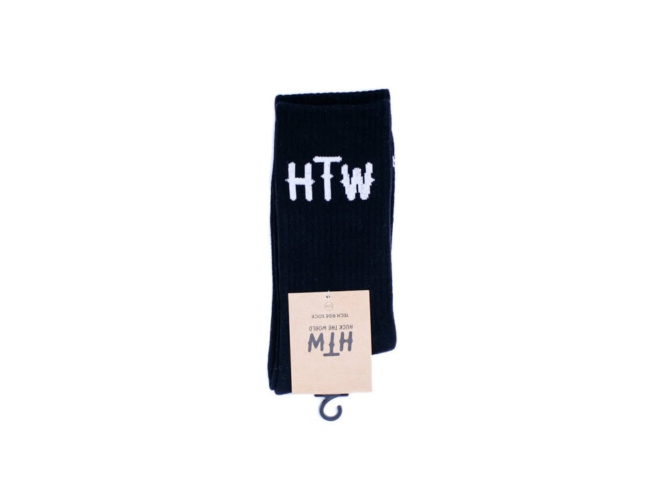 Huck The World HTW Tech Ride Sock "HTW Logo"