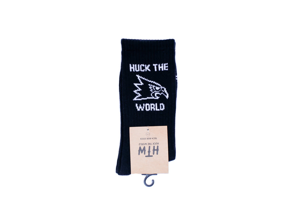 Huck The World HTW Tech Ride Sock "Eagle Logo"