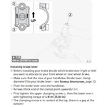 Magura Magura Shiftmix 1+2 Lever Adapter Shimano Left Only