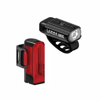 Lezyne Lezyne Hecto Drive 500XL Front/Strip Drive 300+ Rear