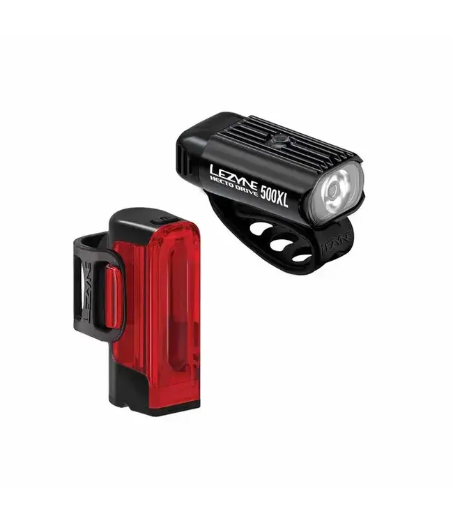 Lezyne Hecto Drive 500XL Front/Strip Drive 300+ Rear