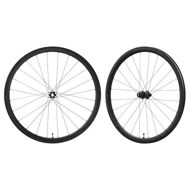 Shimano WH-R8170-C36-TL Wheel Set Pair Ultegra Carbon 36mm Clincher 12mm E-Thru Centerlock