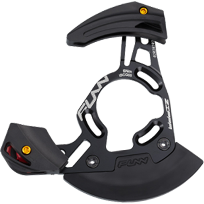 FUNN Chain Guide Zippa DH ISCG05 W/External BB adaptor Capacity 32T-38T Black