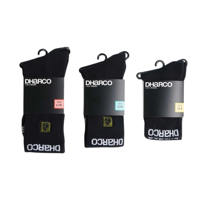 DHaRCO Youth Crew Socks