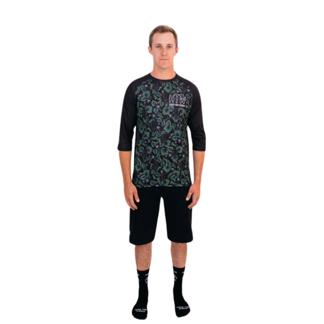 HTW 3/4 Sleeve Jersey "Black Panther"