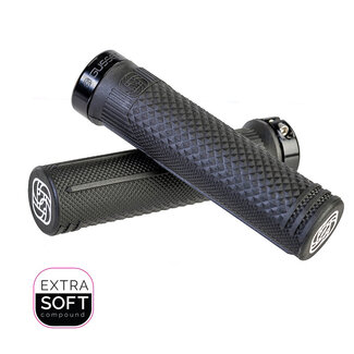 Gusset Gusset S2 Lock-On Grips Extra Soft Black