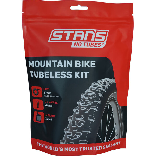 Stan's Notubes Tubeless Kit 27 Tape 44 valve