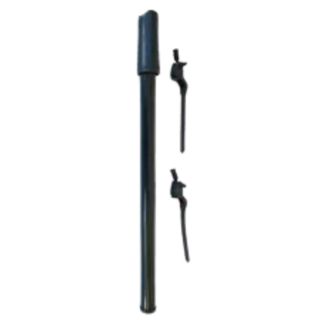 PUMPS - Plastic Pump, BLACK with A/V connector & clips,