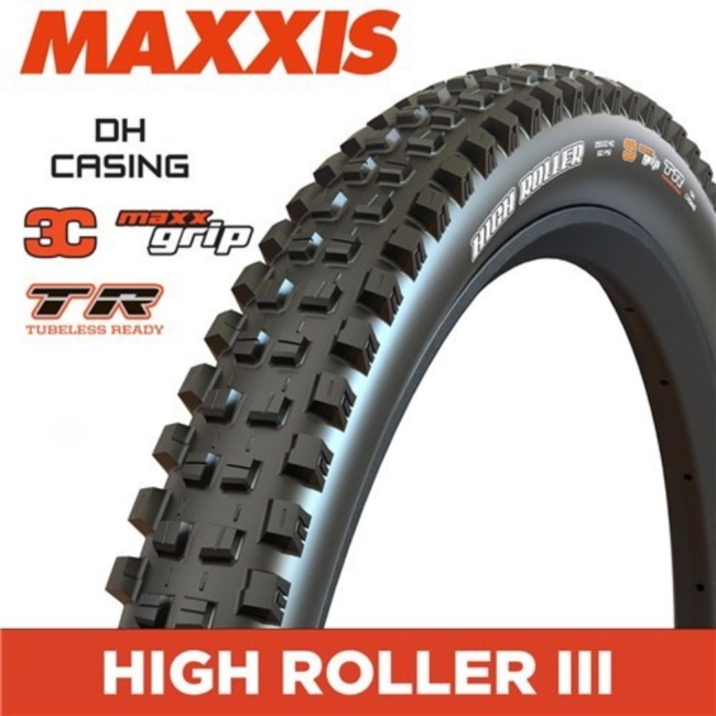 Maxxis High Roller III 29"x2.4 Folding DH 3C MaxxGrip TR