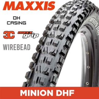 Maxxis Maxxis Minion DHF 24 x 2.4 Wirebead DH MaxxGrip