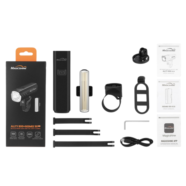 MAGICSHINE Light Set - Allty 800 & SeeMee 50V2 Combo - USB-C
