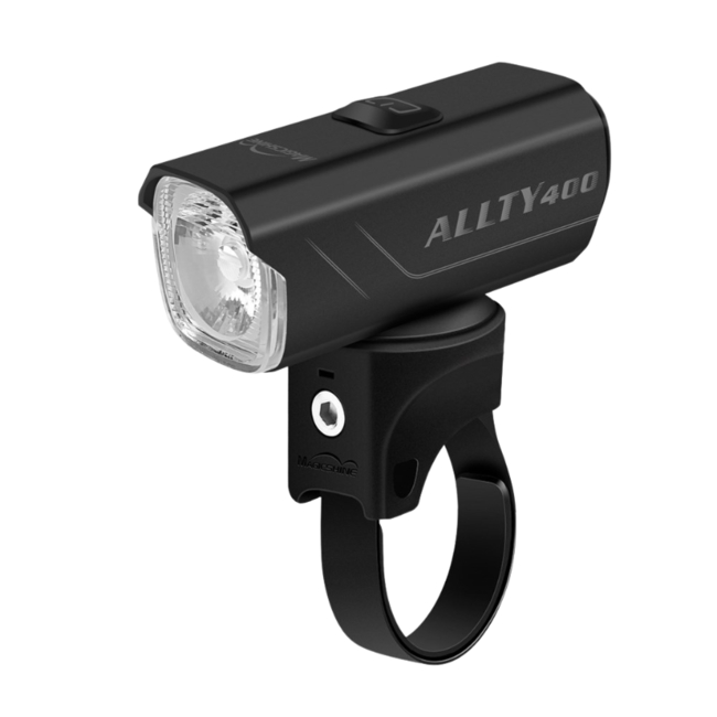 MAGICSHINE Front Light - ALLTY 400 - Garmin & GoPro Mounts Included - IPX7 USB-C