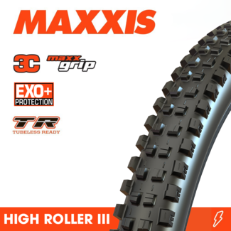 Maxxis Maxxis High Roller III 3C Maxx GRIP EXO +TR 29 x 2.40