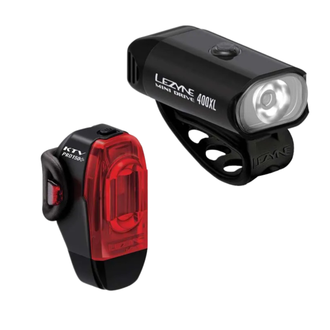 Lezyne Mini Drive 400XL/KTV Drive Pro+ Rear Light Set