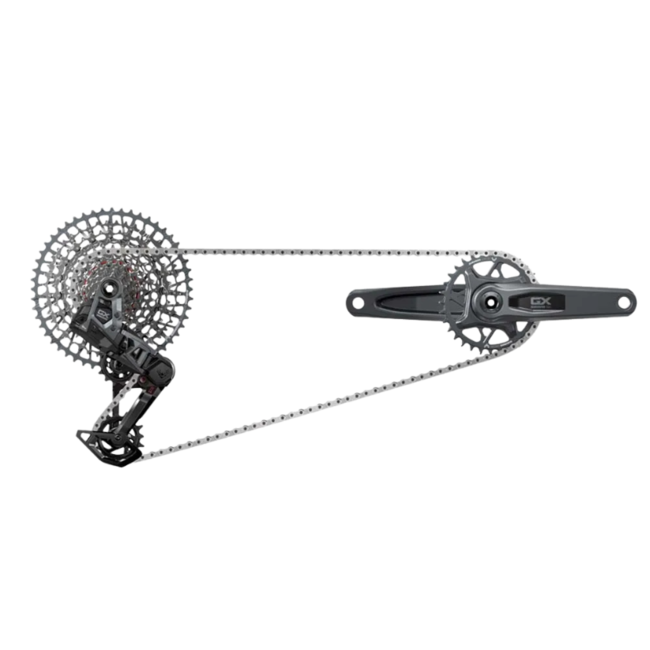 SRAM GX T-Type Eagle Transmission AXS Groupset 165mm