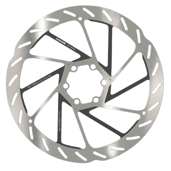 SRAM Disc Rotor HS2 200mm CentreLock  Includes Lockring