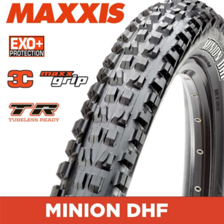 Maxxis Maxxis Minion DHF 29 x 2.50 WT Folding 60tpi EXO+ 3C MaxxGrip TR