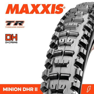 MAXXIS MINION DHR II 29 X 2.50 3CMaxxTerra  DH TR FOLD 60X2TPI E-25