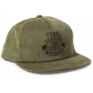 FOX Head Apparel Fox No Contest Snapback Hat Army