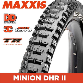 Maxxis MAXXIS Minion DHR II - 29 X 2.50 WT Folding 120x2TPI DD 3C MaxxTerra TR