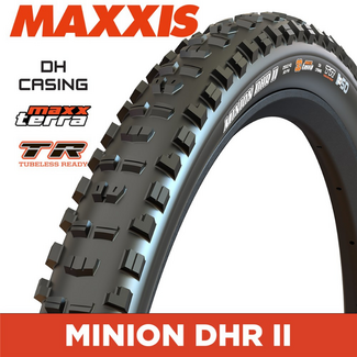 Maxxis MAXXIS Minion DHR II - 27.5X2.5 - New MaxxTerra DH Downhill 60X2 - TR