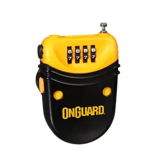 OnGuard 8299 Scooby Roller Lock - 4-Digit Mini Retractable Combo - 90cm X 2.8mm