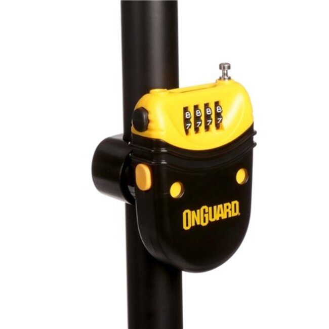 OnGuard 8299 Scooby Roller Lock - 4-Digit Mini Retractable Combo - 90cm X 2.8mm