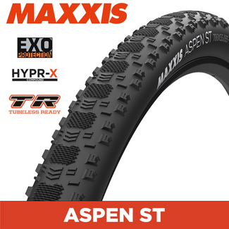 Maxxis MAXXIS ASPEN ST 700 X 55C HYPR-X EXO TR (NEW 2026) FOLD 120TPI E-50
