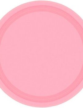 New Pink Paper Plates, 9"