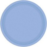 Pastel Blue Paper Plates, 9"