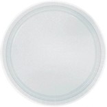 Silver Paper Plates, 9"