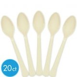 Premium Spoon - Vanilla Cream 20Ct