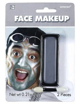 Silver Face Makeup Silver Face Makeup