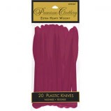 Berry Premium Heavy Weight Plastic Knives 20ct