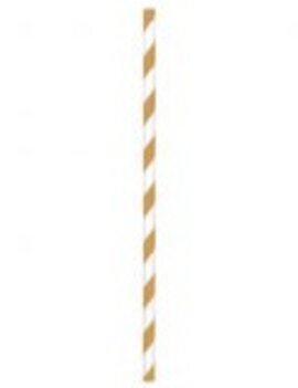 Paper Straws, Low Count ‑ Gold 24ct Paper Straws, Low Count ‑ Gold 24ct