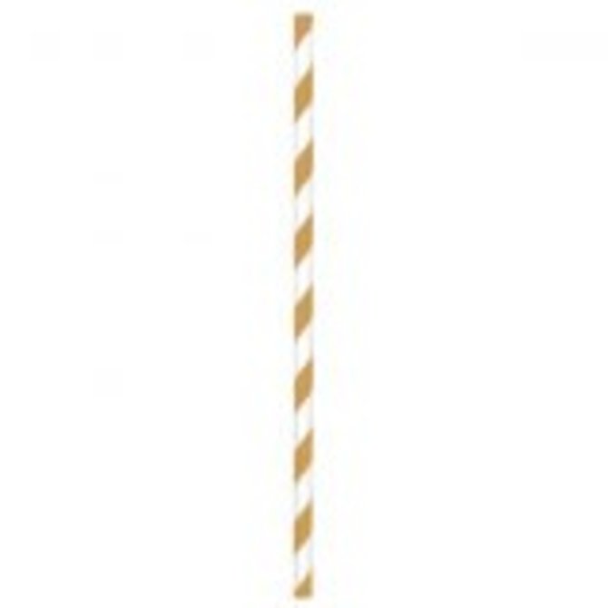 Paper Straws, Low Count ‑ Gold 24ct