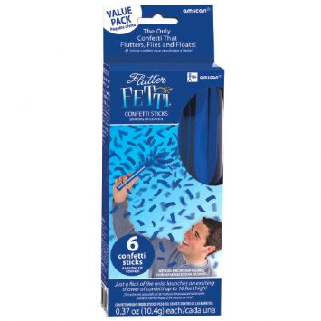 Blue Flutter Fetti-6ct