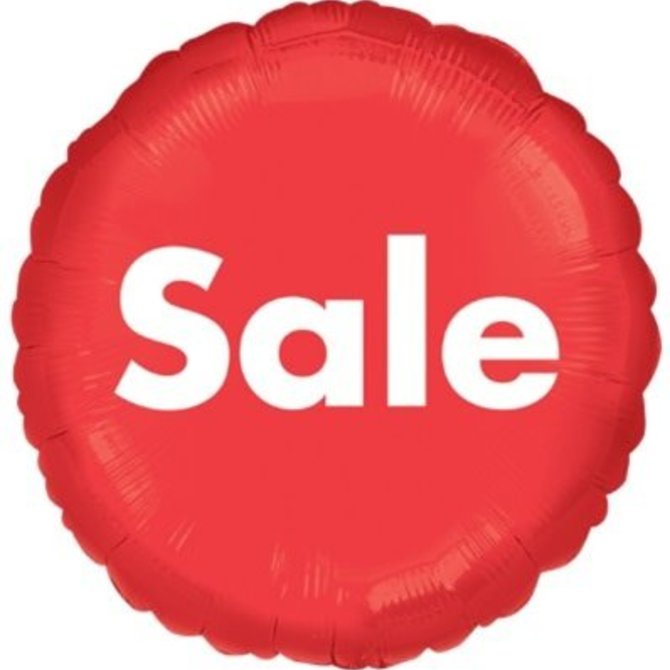 Sale Red Balloon, 18"