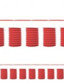 Apple Red Paper Lantern Garland-12'