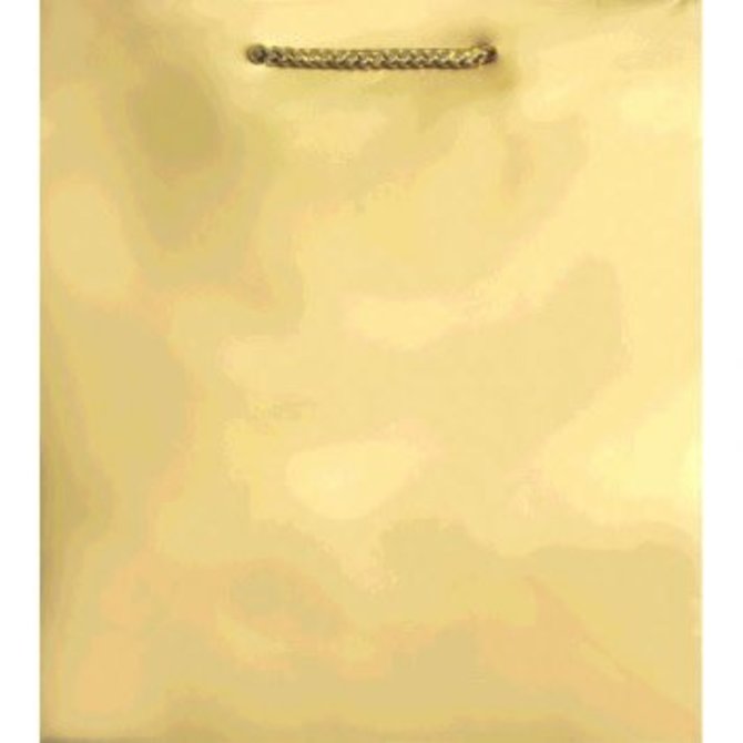 Gold Matte Medium Gift Bag