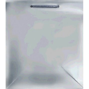 Silver Matte Medium Gift Bag
