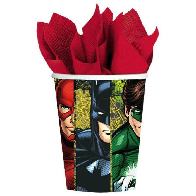 Justice League™ Cups, 9 oz. 8ct