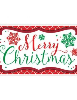 Merry Christmas Horizontal Banner Merry Christmas Horizontal Banner