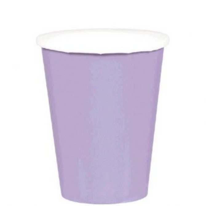 Lavender Paper Cups, 9oz.