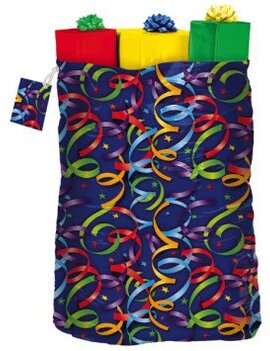 Celebrating Streamers Giant Gift Sack